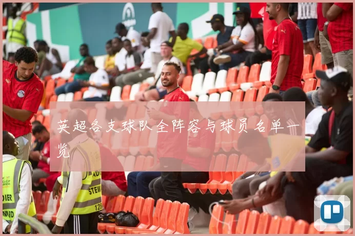 英超各支球队全阵容与球员名单一览