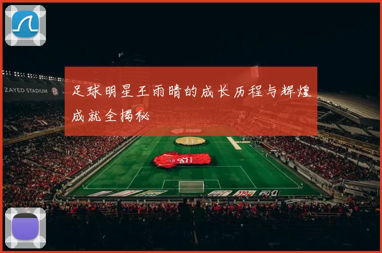 足球明星王雨晴的成长历程与辉煌成就全揭秘